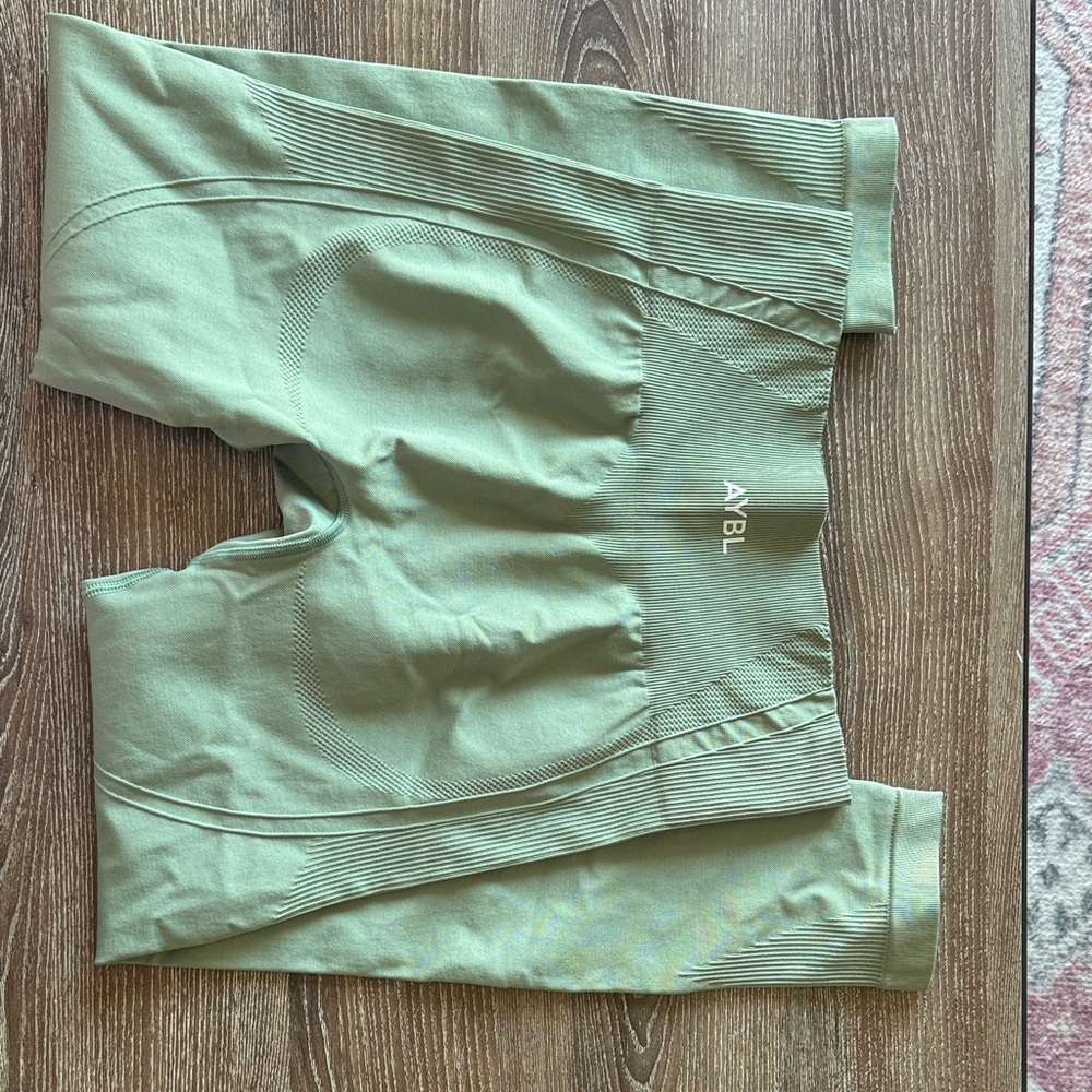 AYBL Seamless High-Rise Leggings — Sage Green